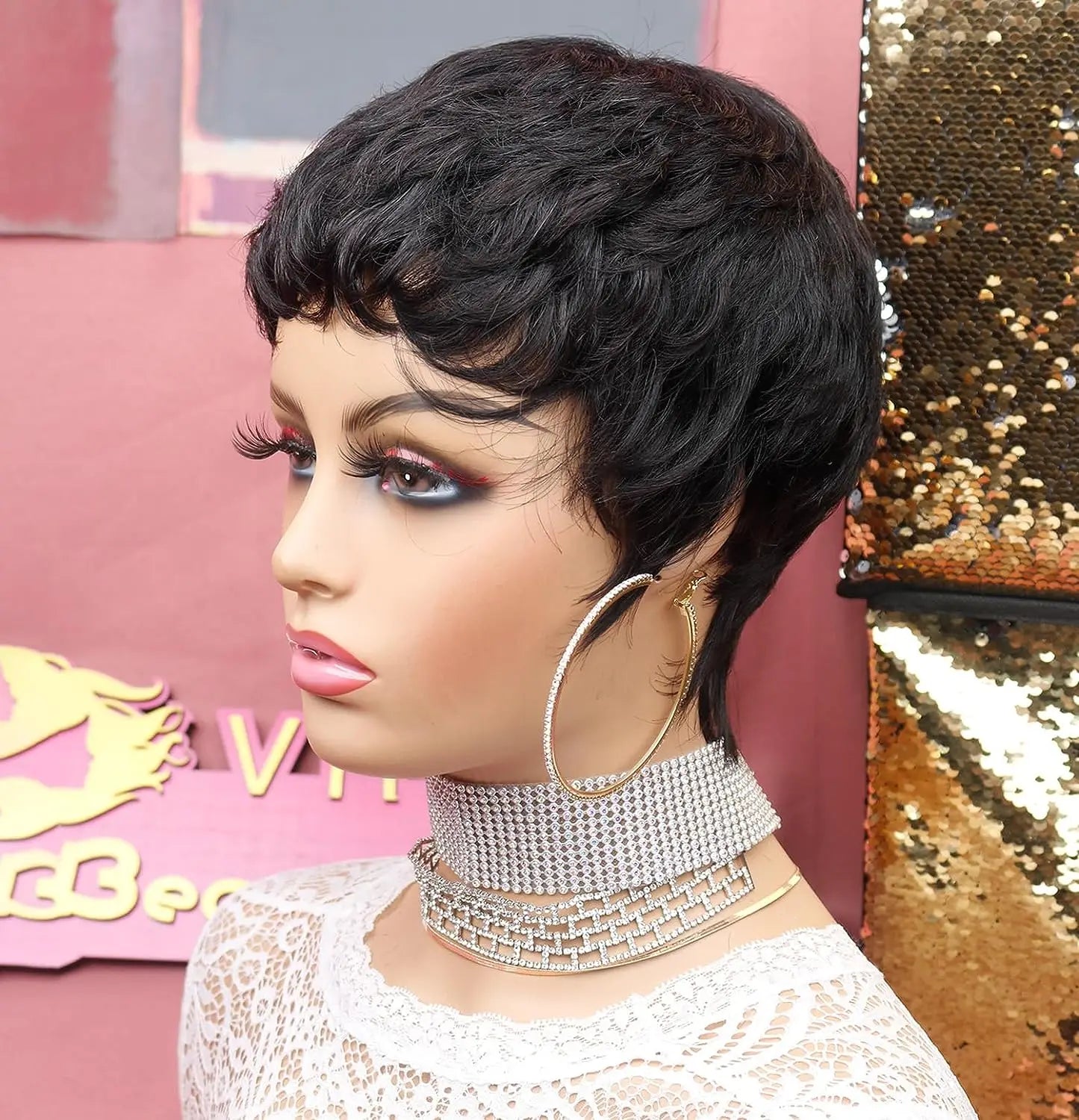 Short Pixie Cut Wigs for