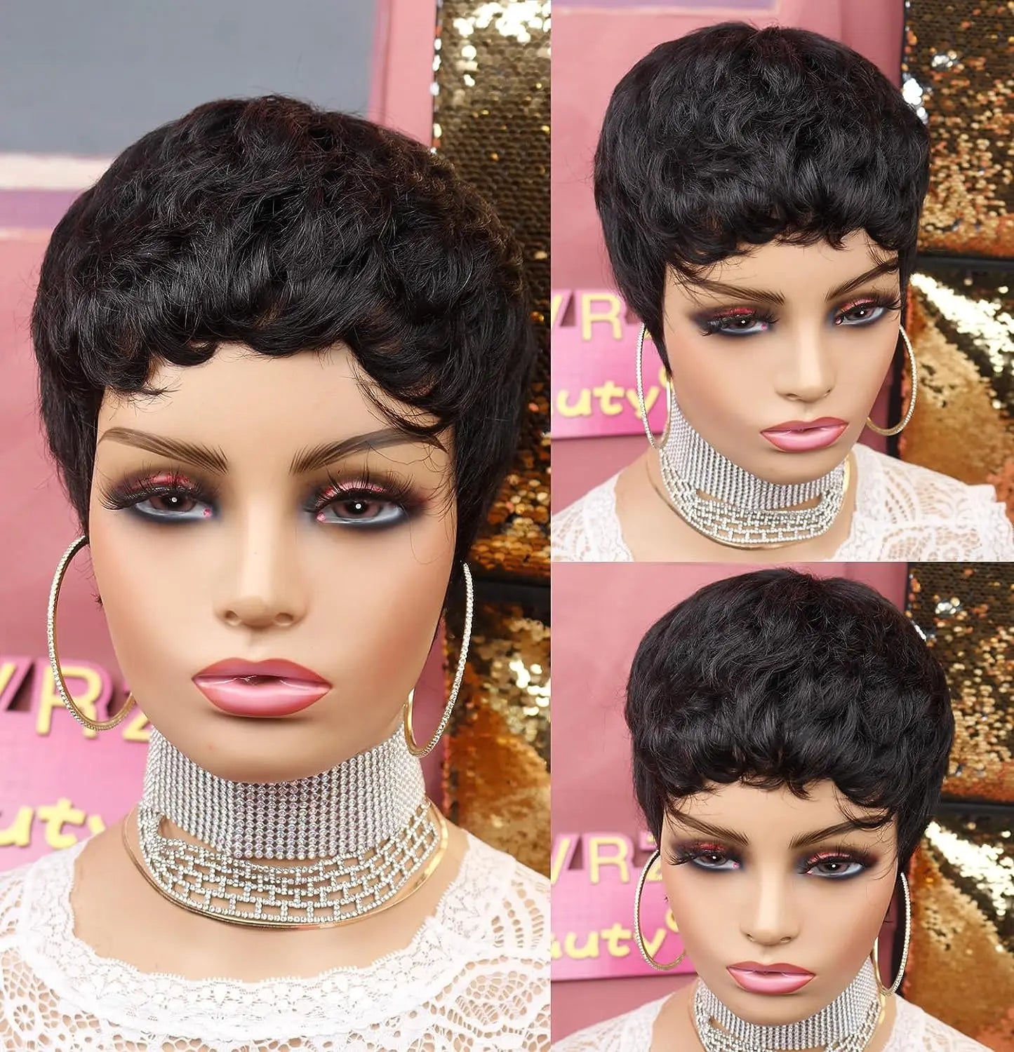 Short Pixie Cut Wigs for
