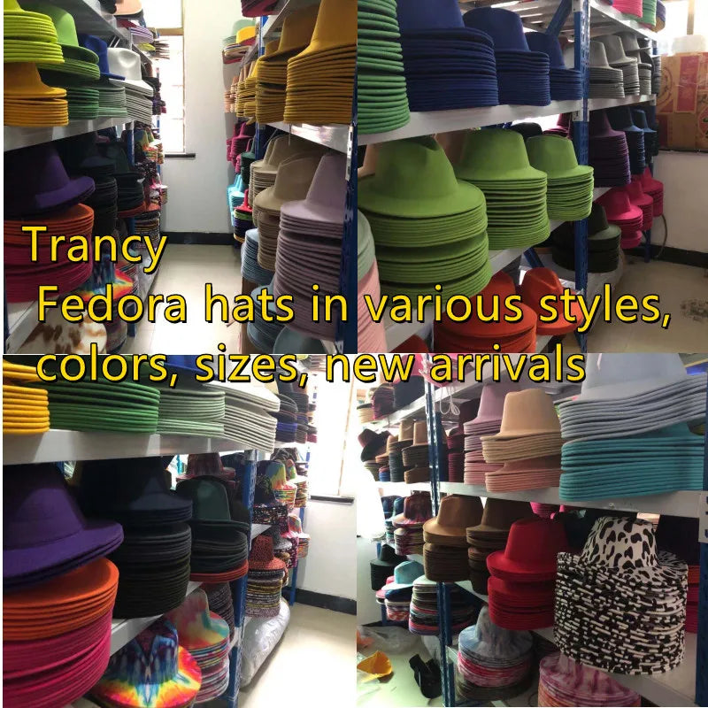 Fedoras with a Color Bottom