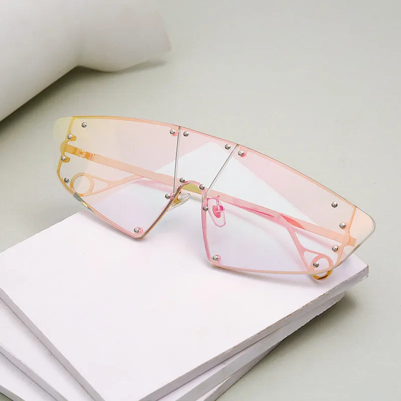 Future Mirror Rivet Glasses