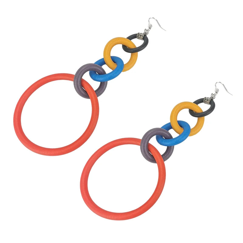 Big Drop Earrings For Women Long Earrings