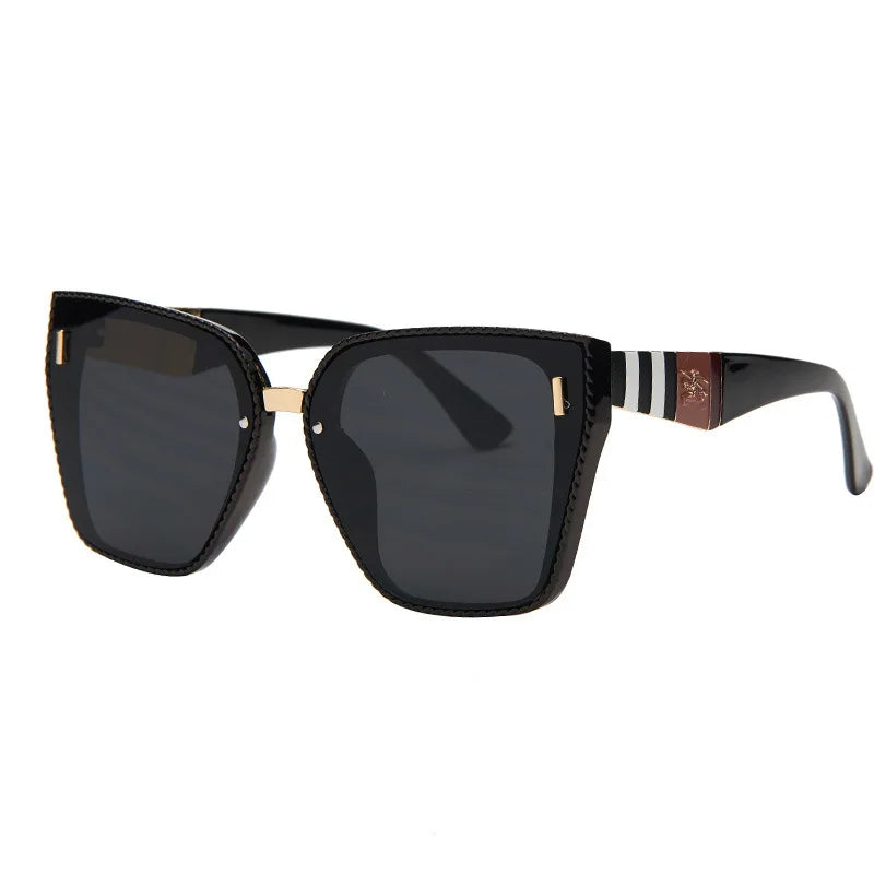 UVLAIK Fashion Sunglasses Women Men Square Sun Glasses Anti-Reflective Vintage Outdoor Driving Shade Oculos Mirror UV400