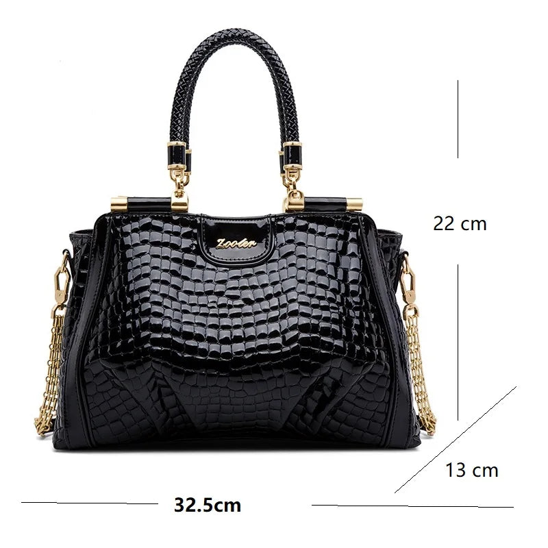 Few in stock,hurry to buy!ZOOLER Original Full 100% Real Leather Handbags Soft Skin Genuine Leather Bag Costly Women Bags #QS220