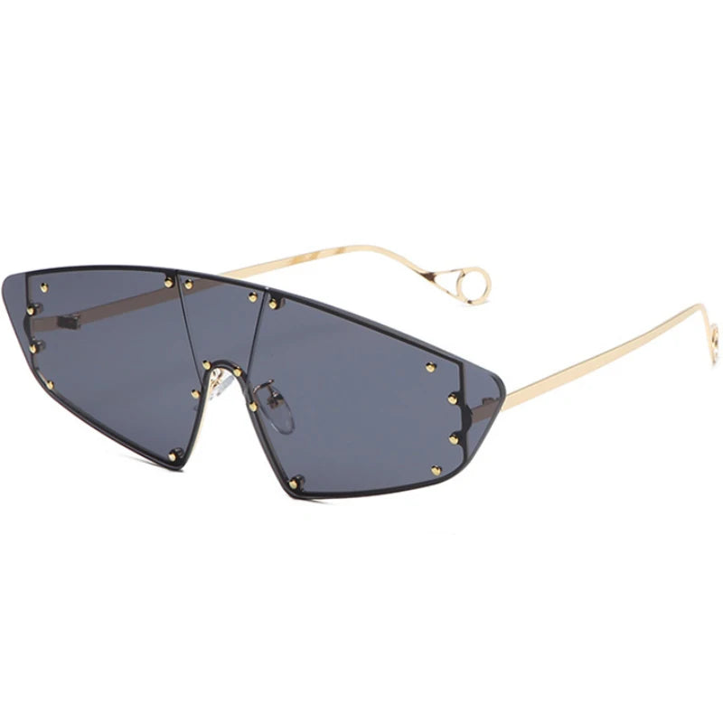 Future Mirror Rivet Glasses