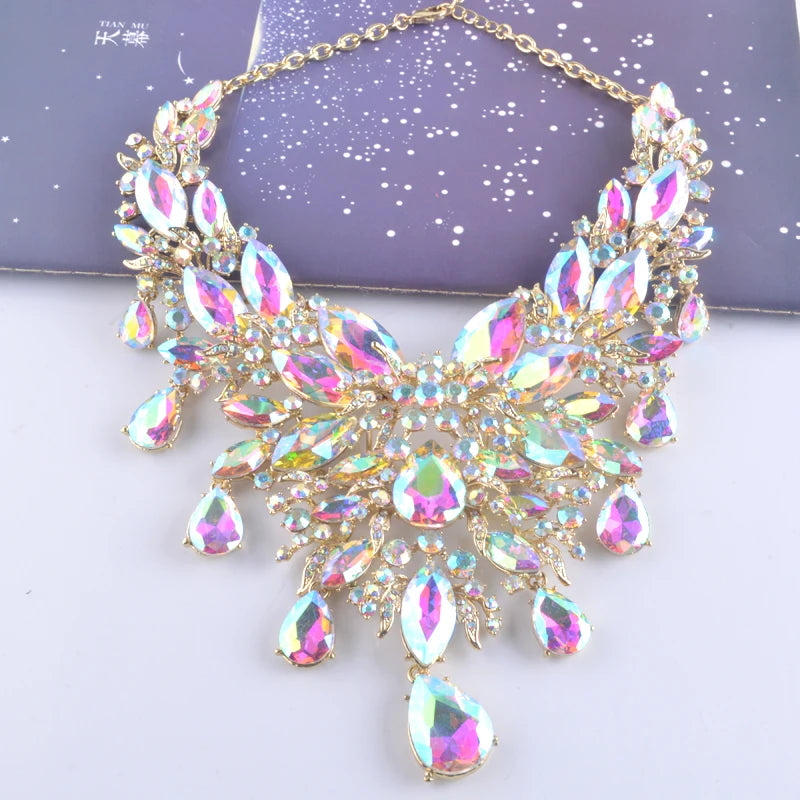 Rhinestone Pageant Jewelry Sets