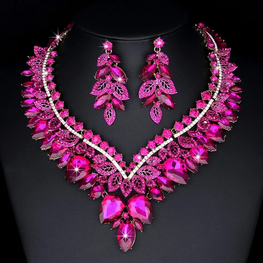 Uniquely High Quality Crystal Jewelry Sets