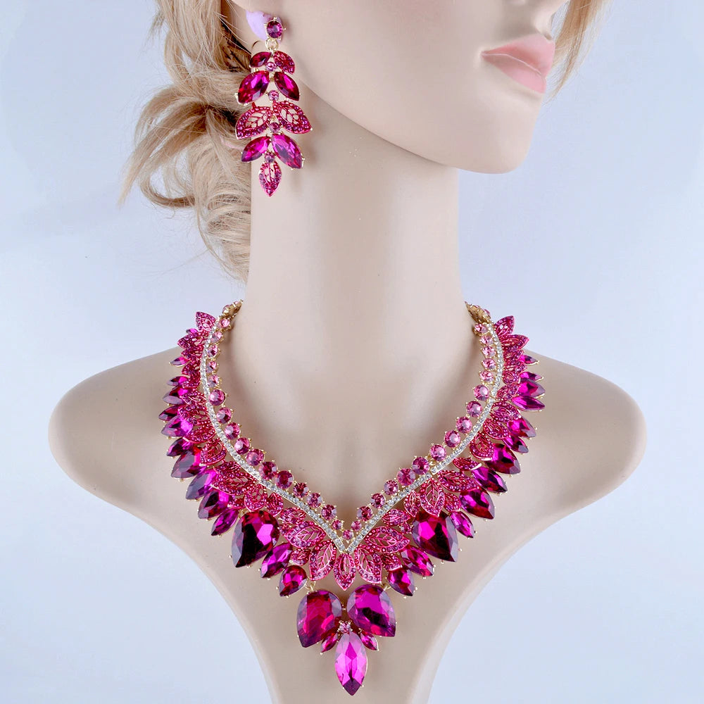 Uniquely High Quality Crystal Jewelry Sets