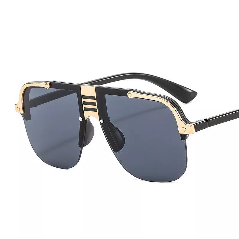 Fashion Sunglasses Men Shield Gradients Lens