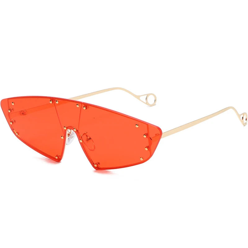 Future Mirror Rivet Glasses
