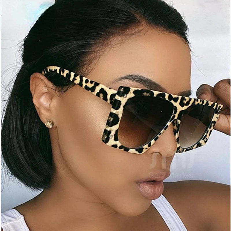Sexy Oversized Gradient Shades Steampunk