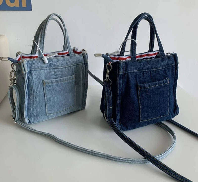 Denim Shoulder Bag