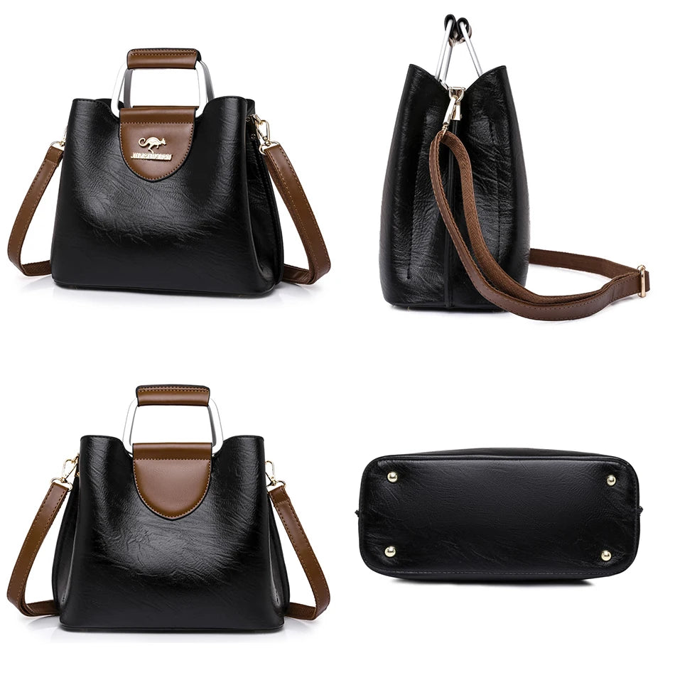 Luxury Designer Handbag Purses Leather Shoulder Crossbody Messenger Tote