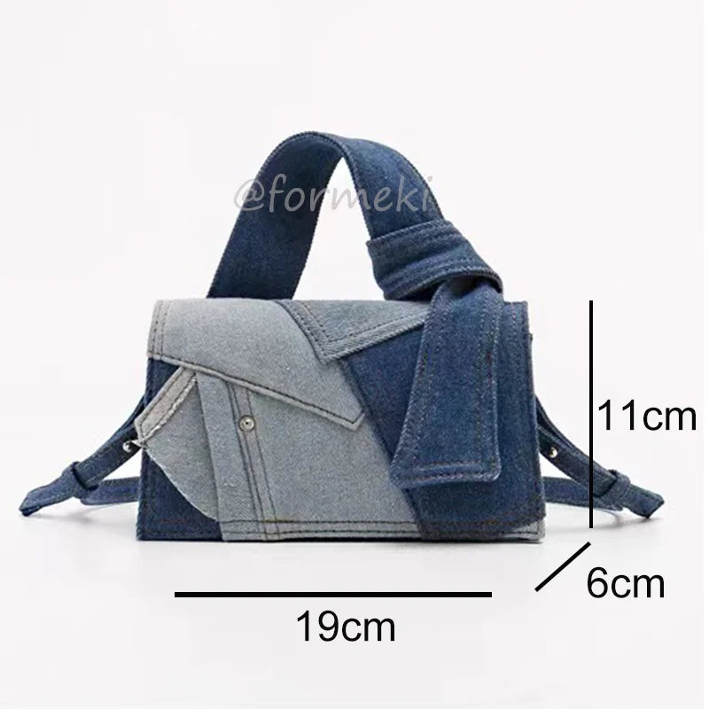 Denim Crossbody Bag