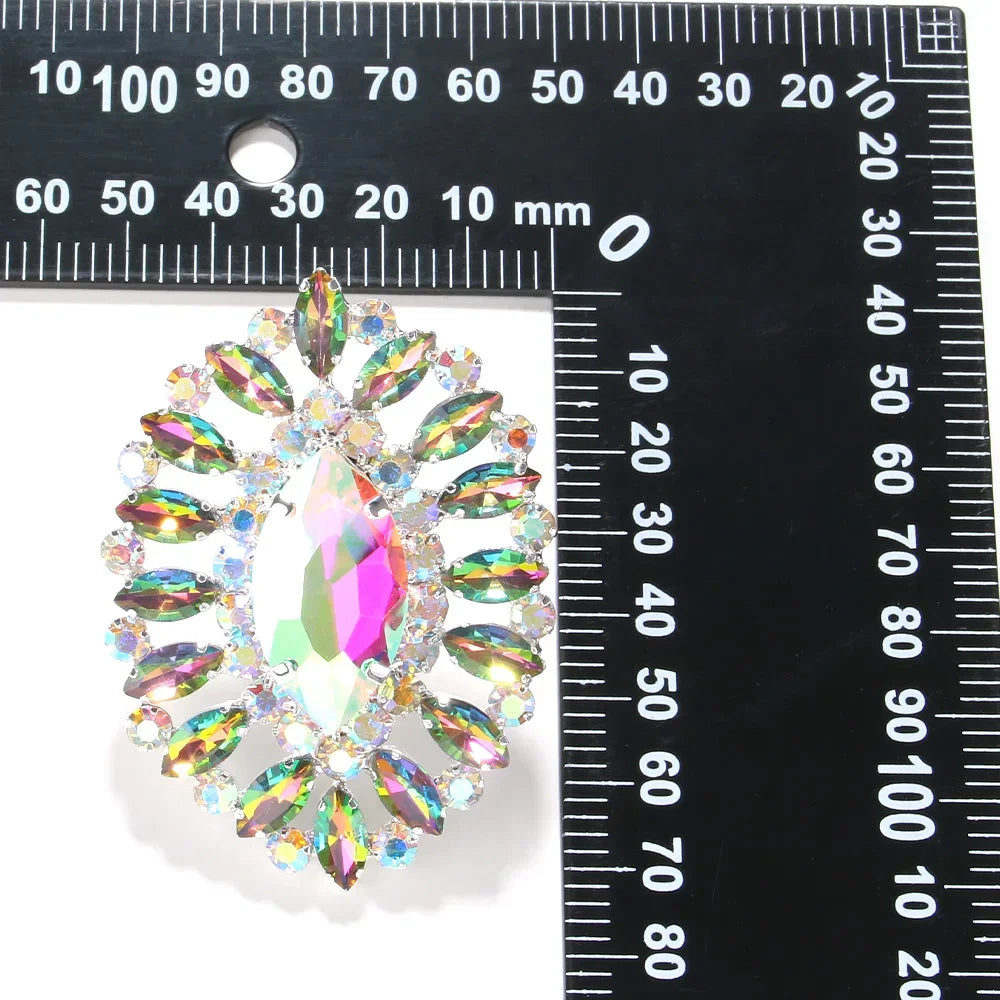 Colorful Crystal Rings Adjustable for Women Free Shipping Jewelry 2023 Large Drag Queen Rhinestone Exaggerate Ring Accessories