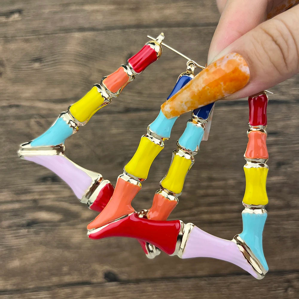 Trendy Fashion Bamboo Earrings