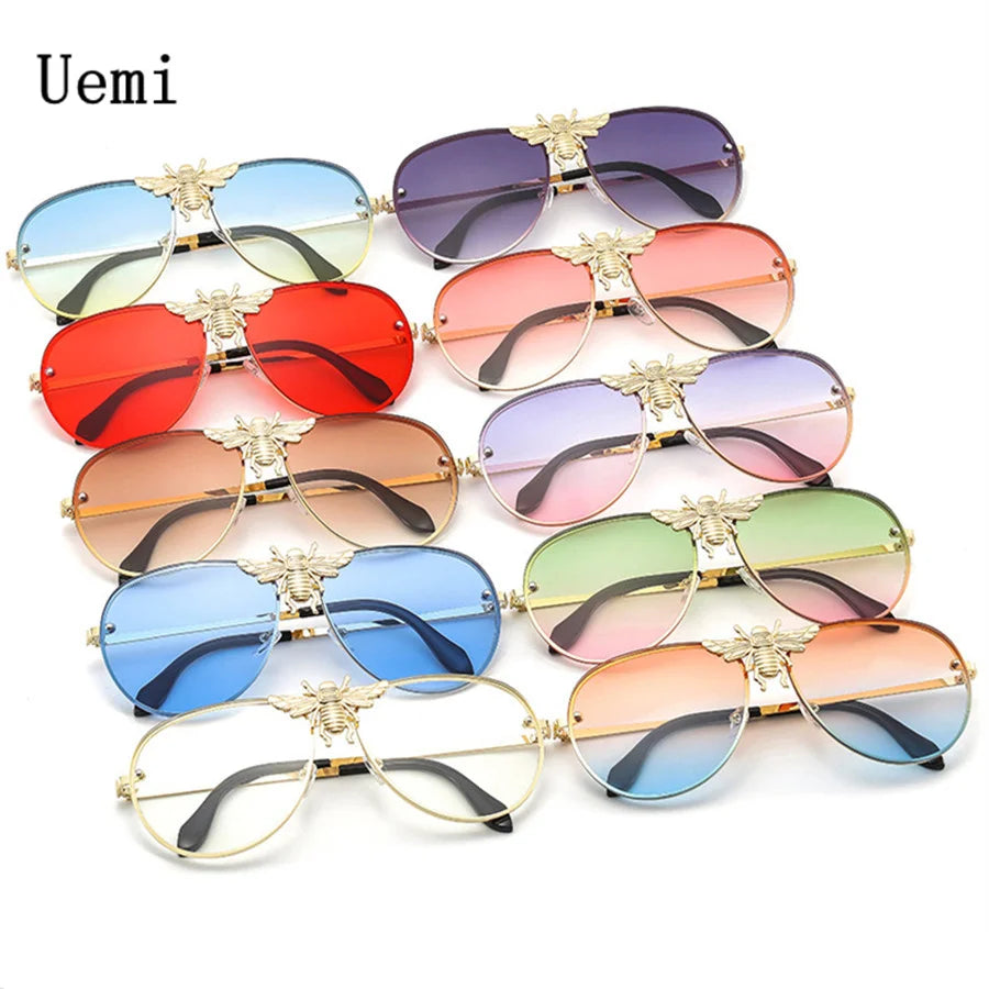 Oversized Luxuary Bee Decoration Shades UV400