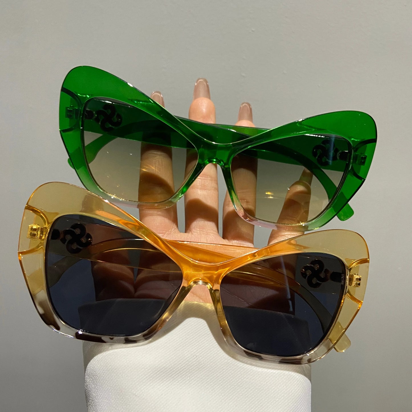 Vintage Oversized Cat Eye Sunglasses