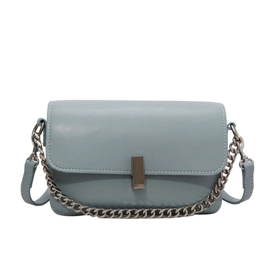 Chain Small Square Shoulder Crossbody Bag Purses
