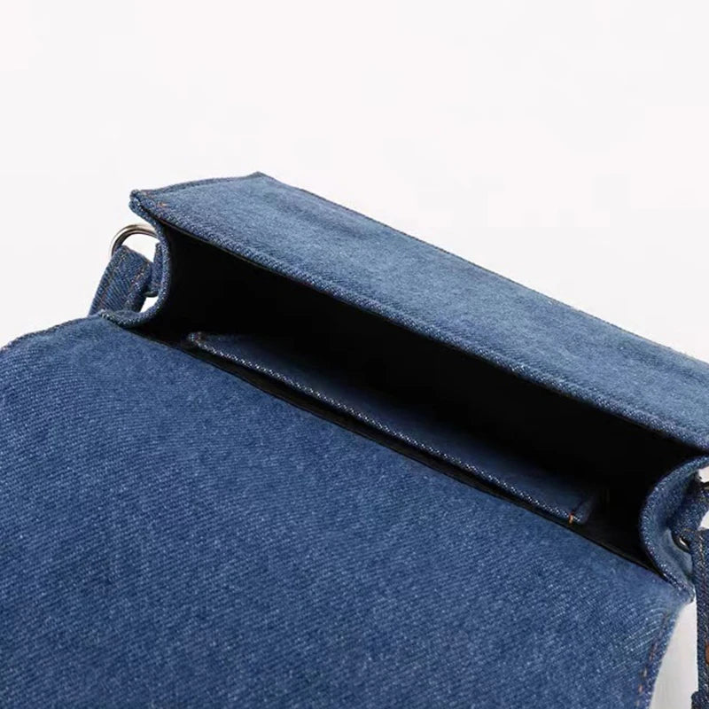 Denim Crossbody Bag