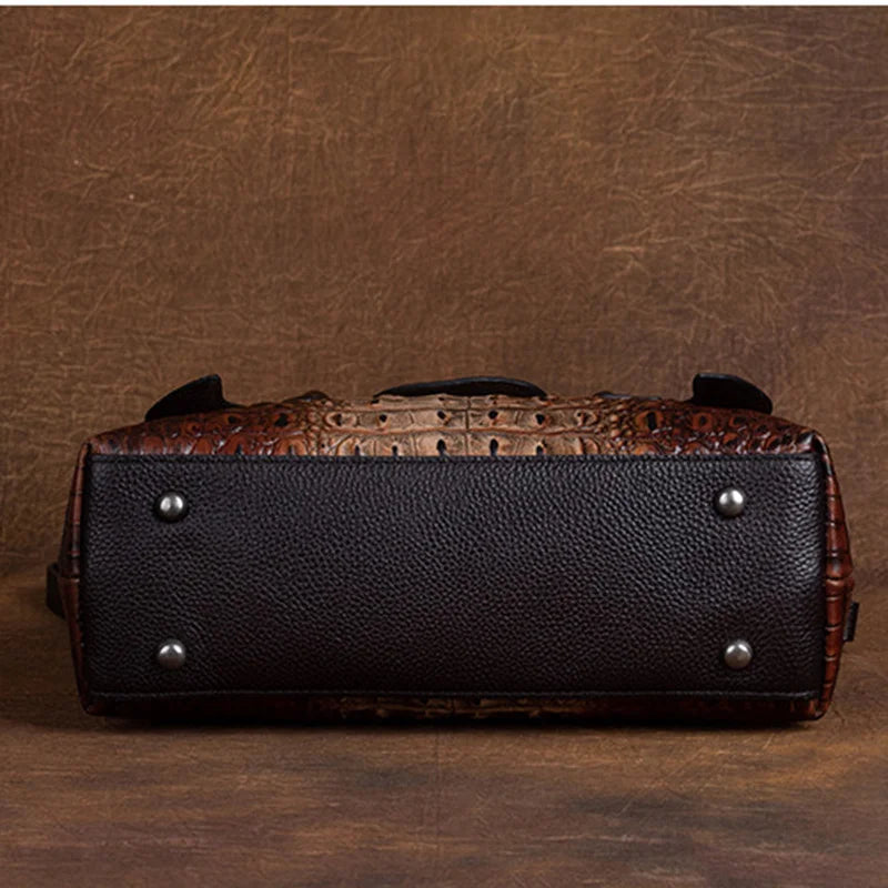 Genuine Leather Women Tote Messenger Shoulder Bag + Key Case Cowhide Luxury Female Top Handle Cross Body Bags Purse Handbag