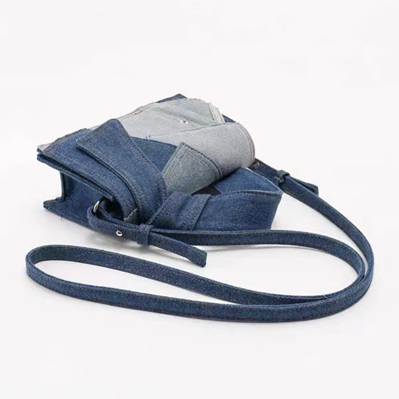 Denim Crossbody Bag
