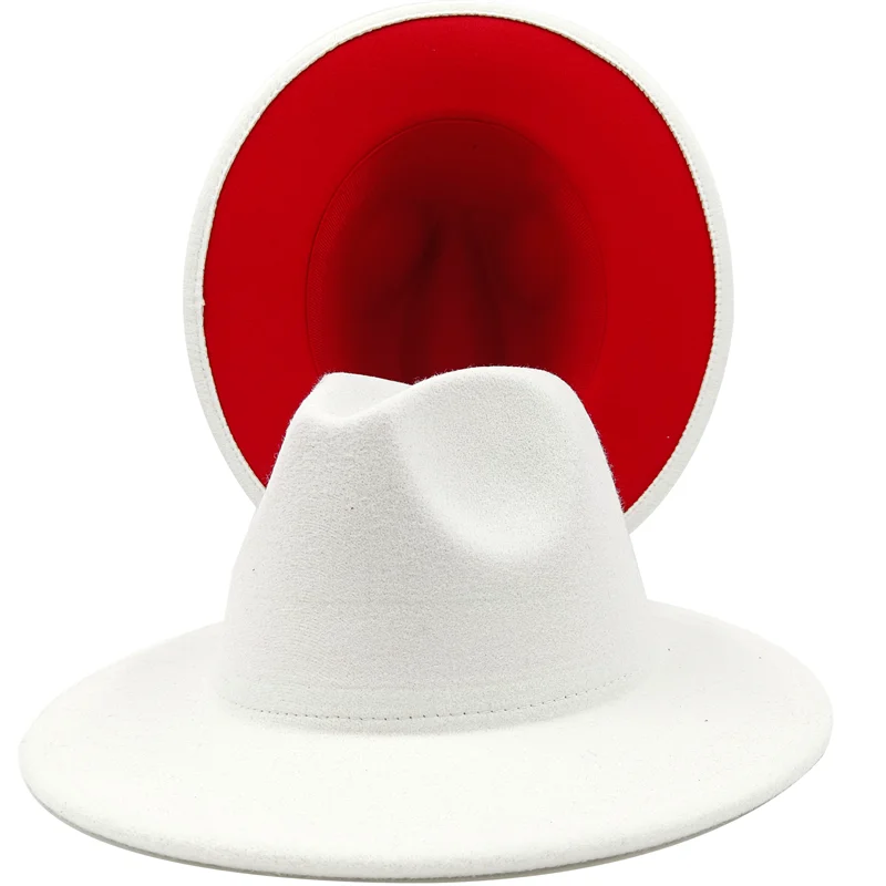 Fedoras with a Color Bottom