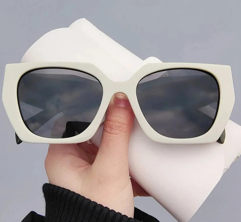 Square Sunglasses Orange Punk