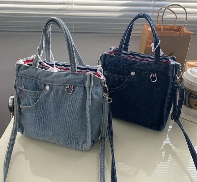 Denim Shoulder Bag