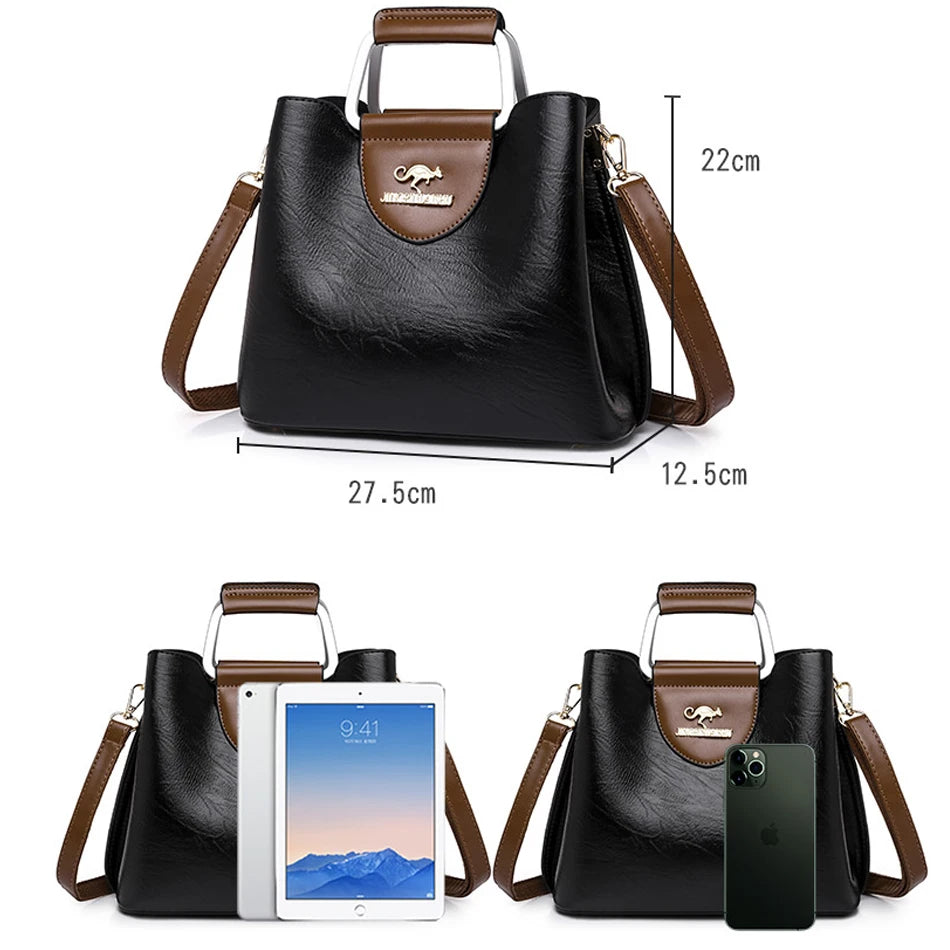 Luxury Designer Handbag Purses Leather Shoulder Crossbody Messenger Tote