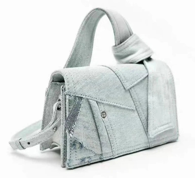 Denim Crossbody Bag