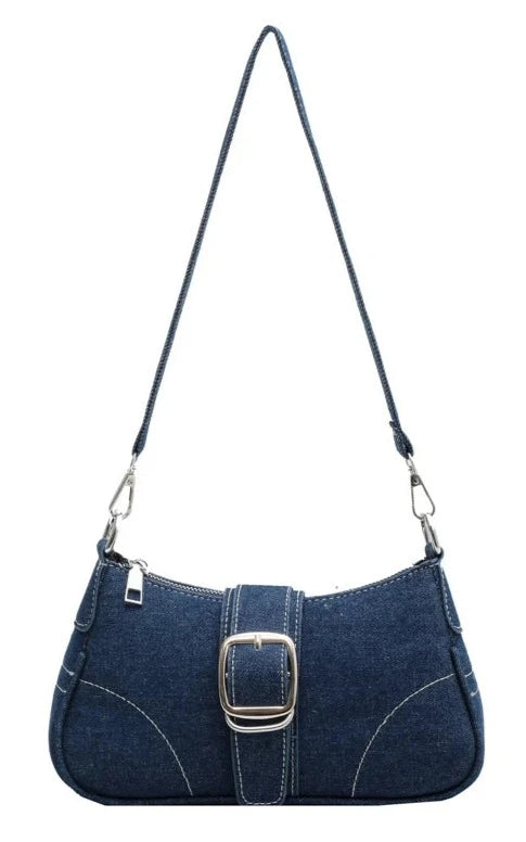Denim Casual Underarm Shoulder Bag