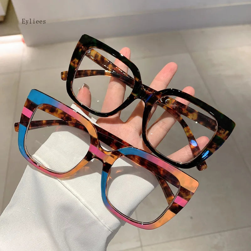 New Fashion Square Sunglasses Designer Luxury Women 2023 Cat Eye Sun Glasses Female Classic Retro Trendy Gradient Eyewear Shades