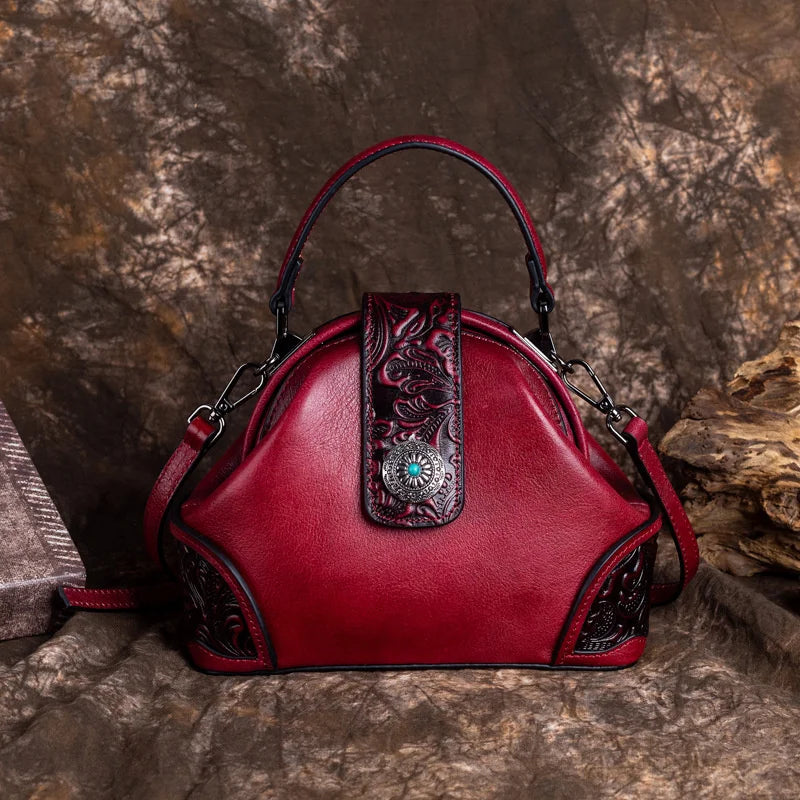 Crossbody Bags Vintage Purses Genuine Leather