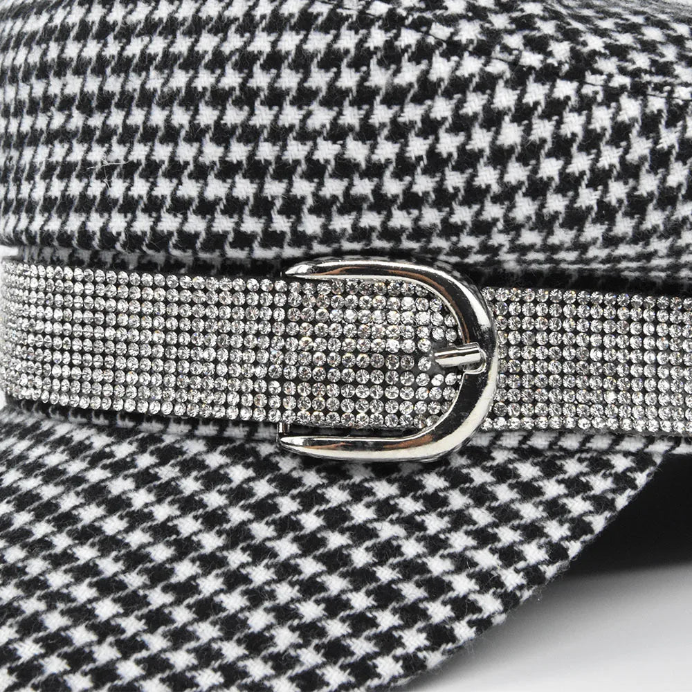 British Navy Hat Diamond Belt Buckle