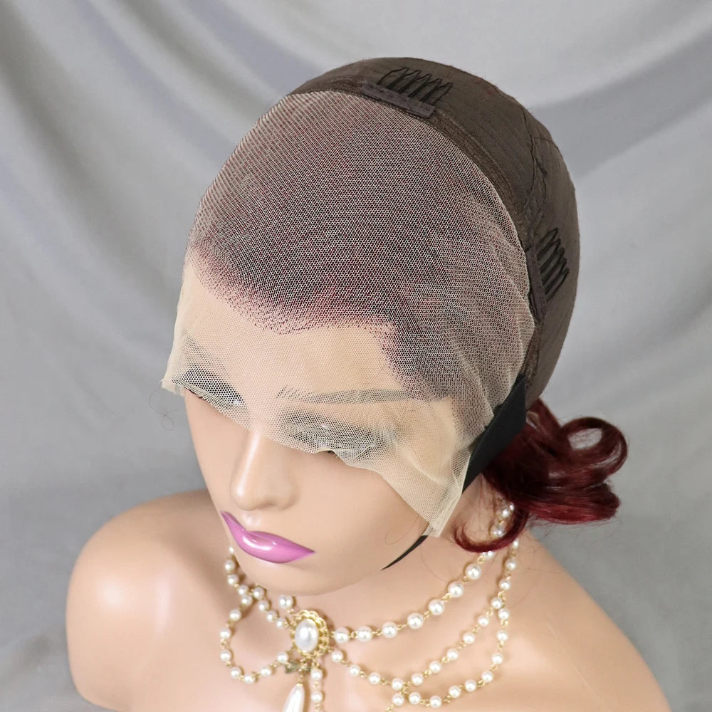 Pixie Cut Wig Short Bob Human Hair 13x4 Lace Frontal Human Hair Wig