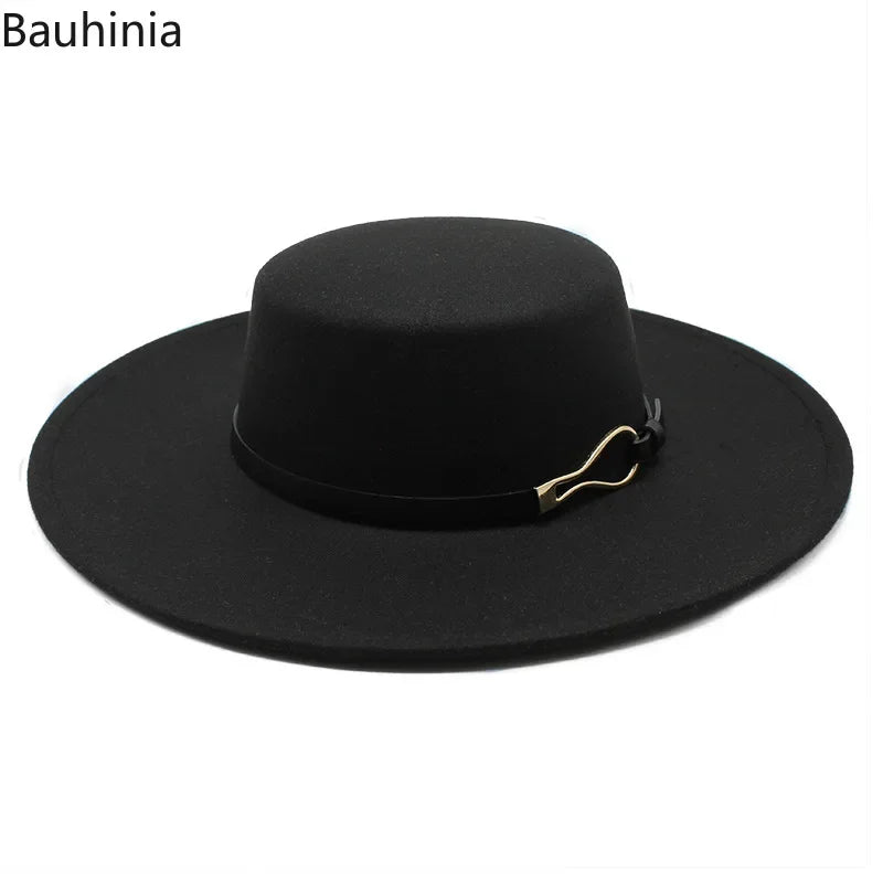 Bauhiniua Wool Felt Fedoras