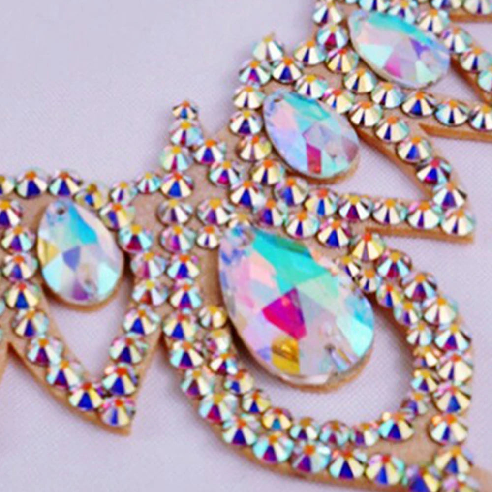 Stonefans Rhinestone Drop Finger Bracelet Chains for Women Free Shipping Luxury Accessories Statement Belly Dance Head Jewelry