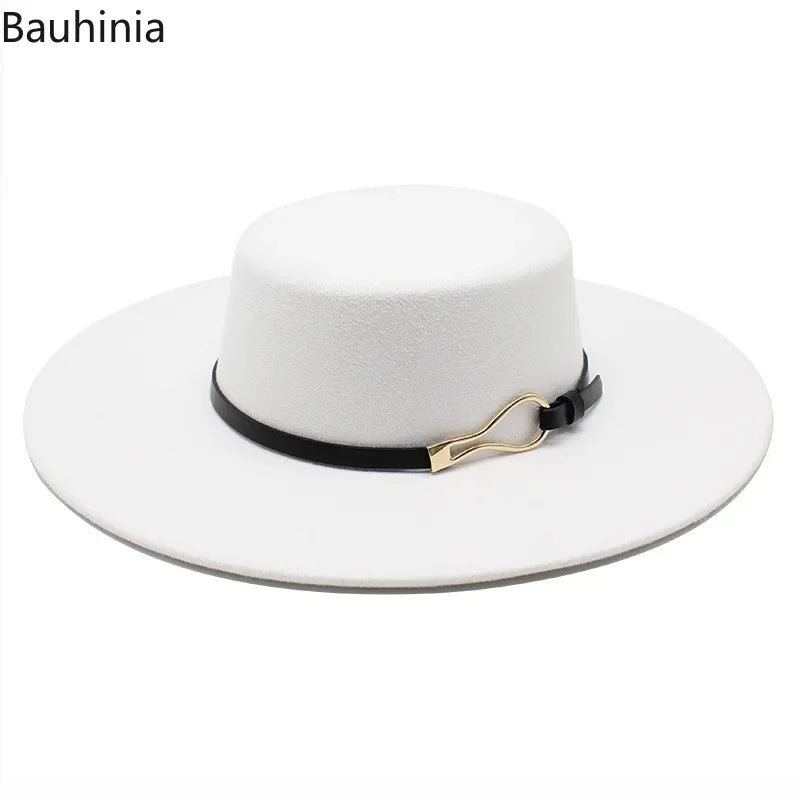 Bauhiniua Wool Felt Fedoras