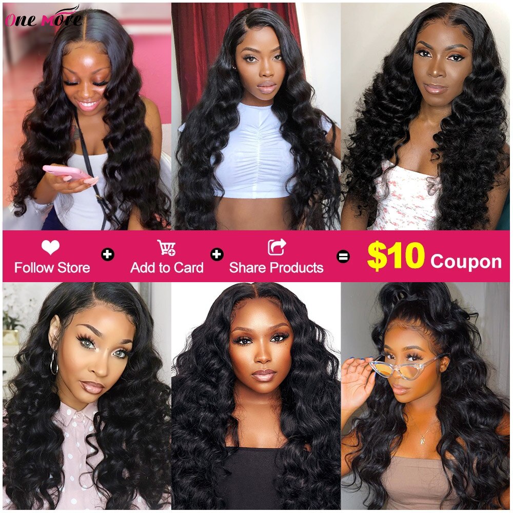 Loose Deep Wave Bundles With Frontal 13x4 Inch Human Hair Bundles With Frontal Free Part 3/4 Bundles With Frontal Closure