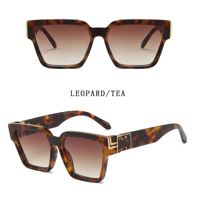 Sunglasses For Men, Square Millionaire Sunglasses