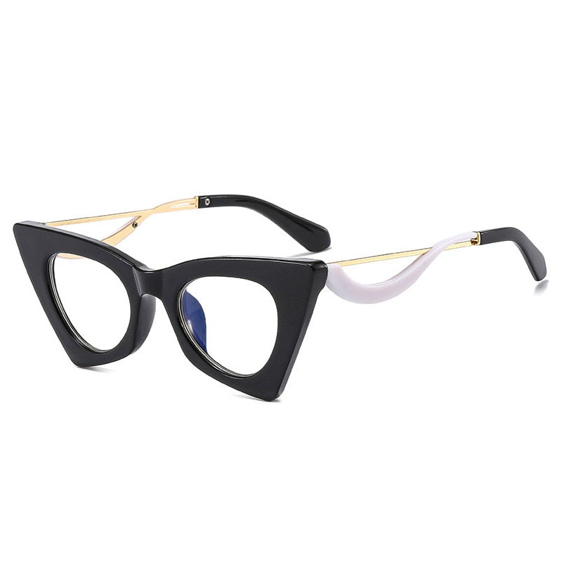 Fashion Unique Cat Eye Women Sunglasses Retro Colorful Eyewear Shades UV400