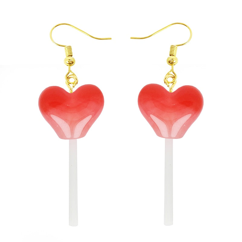 Earring For Women Resin Drop Custom Made Handmade Cute Girls Sweet Gift Cookies Macaron Cake Food Donuts