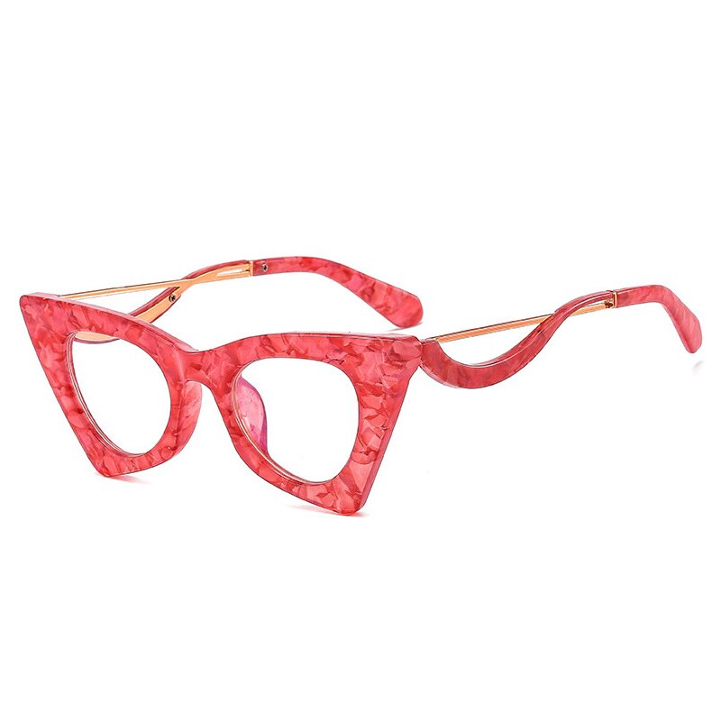 Fashion Unique Cat Eye Women Sunglasses Retro Colorful Eyewear Shades UV400