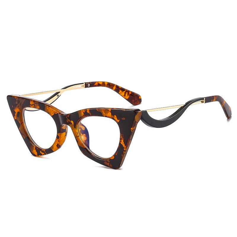Fashion Unique Cat Eye Women Sunglasses Retro Colorful Eyewear Shades UV400