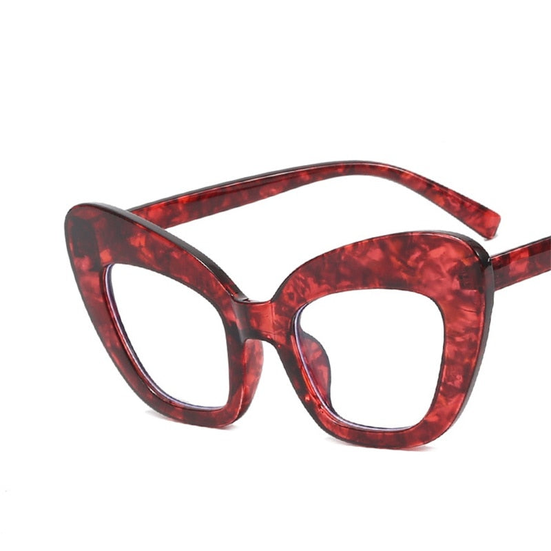 Oversized Glasses Cat Eye Eyeglass