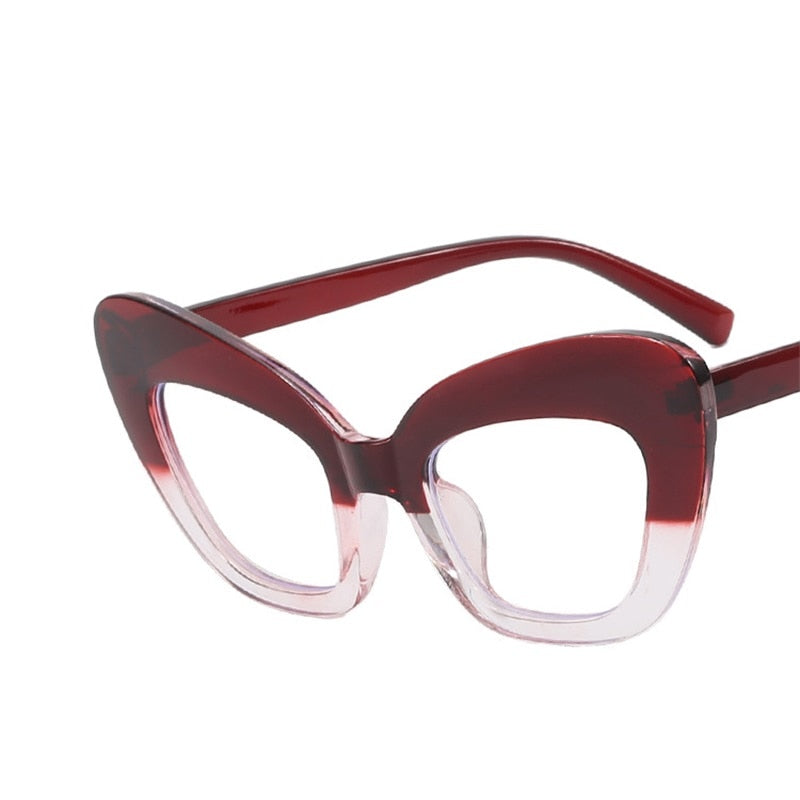 Oversized Glasses Cat Eye Eyeglass