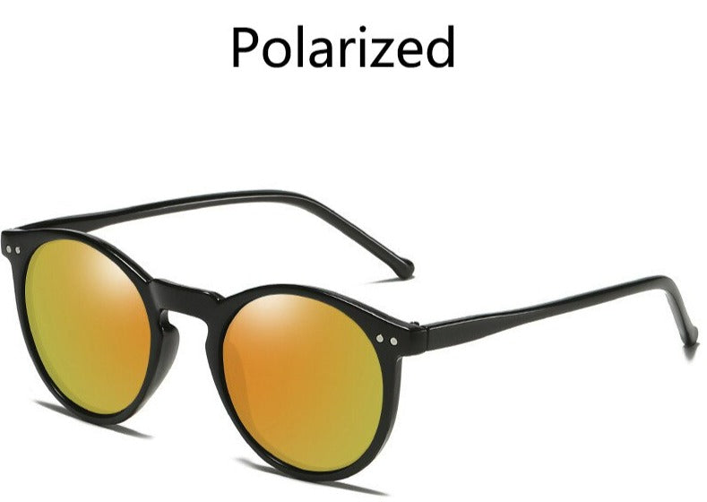 Unisex Big Round Sunglasses Luxury Retro Oversized Shade UV400