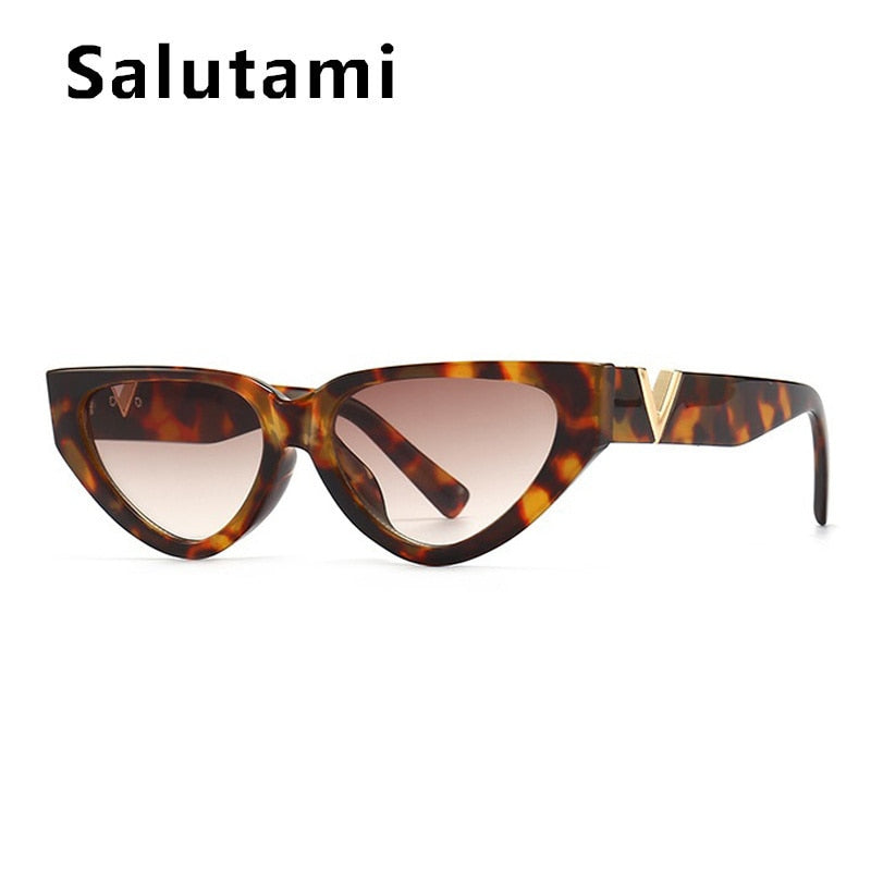 Unique Cat Eye Anti-blue Light Clear Lens Glasses & Sunglasses For Women