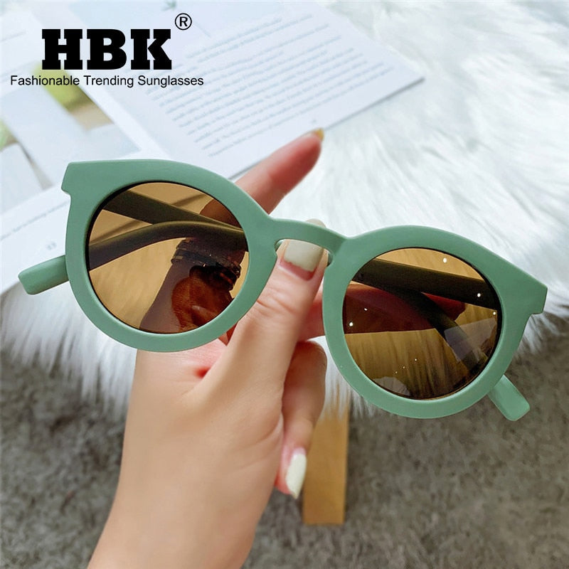 Unisex Big Round Sunglasses Luxury Retro Oversized Shade UV400