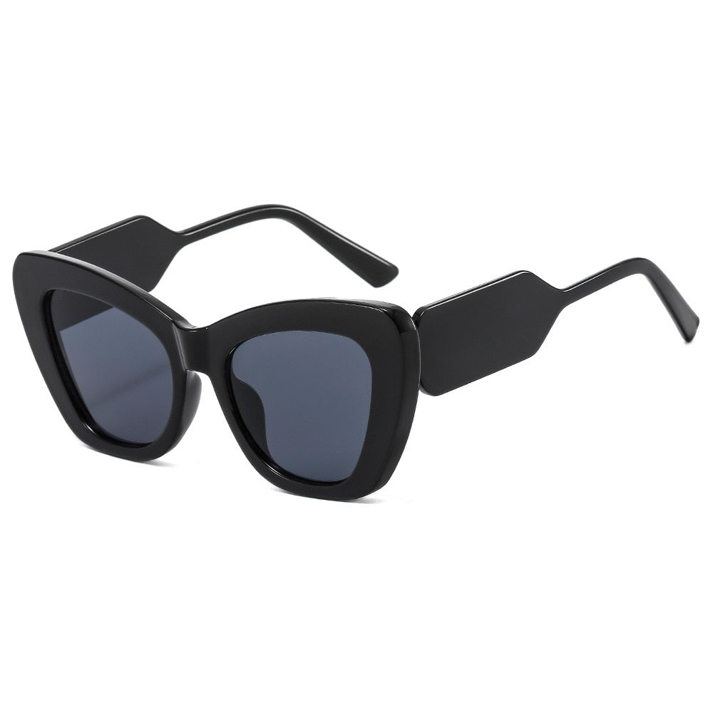 Fashion Cat Eye Sunglasses Women Vintage ShadesLuxury Sun Glasses Frame UV400